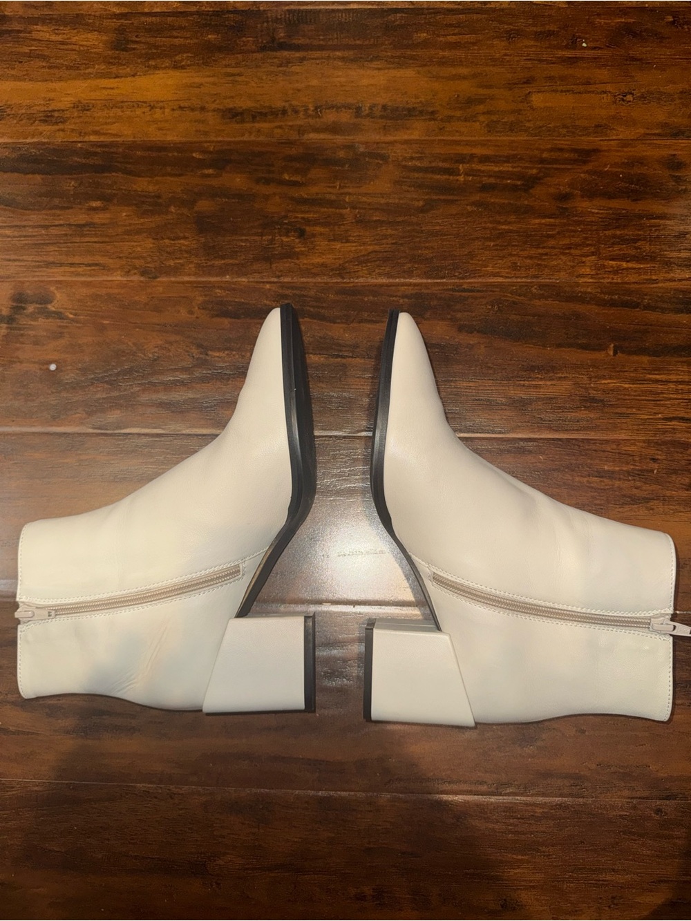 Sesto Meucci White Booties